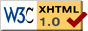 W3C Valid XHTML 1.0!